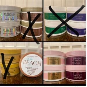Bath & Body Works Body Butter SETS- NEW- You Choose